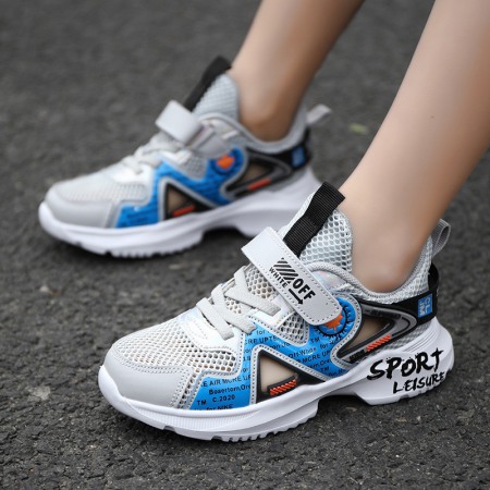 Children's Sports Summer Boys Single Mesh Hollow Casual Shoes Girls Shoes Net Running Shoes Sports Sandals